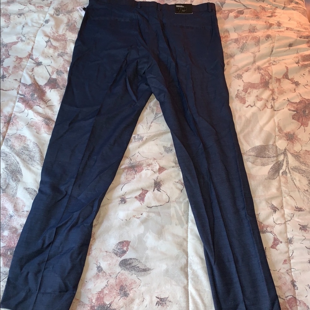 NEVER WORN!! navy blue H&M pants size 38R
